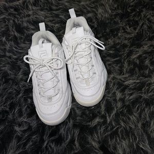 Fila Women's Disruptor 2 Premium Sneakers kids youth 6.5